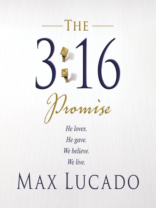 Title details for The 3:16 Promise by Max Lucado - Available
